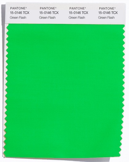 Pantone - Green Flash