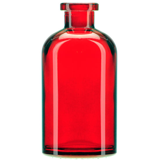 Red Roma bottle - glassnow
