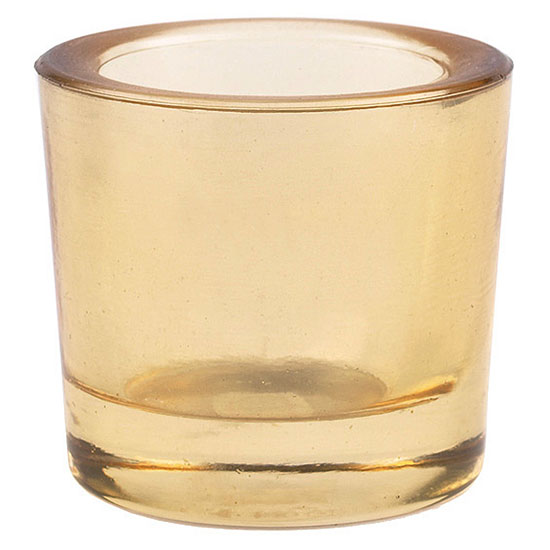 Whiskey votive jar - glassnow