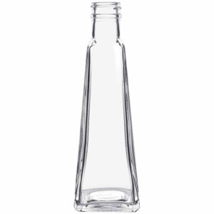 Pyramid Glass Bottle Threaded